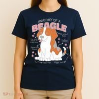 Beagle Anatomy Dog T-Shirt thumb 4