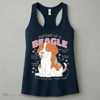 Beagle Anatomy Dog Women's Tank Top thumb 3