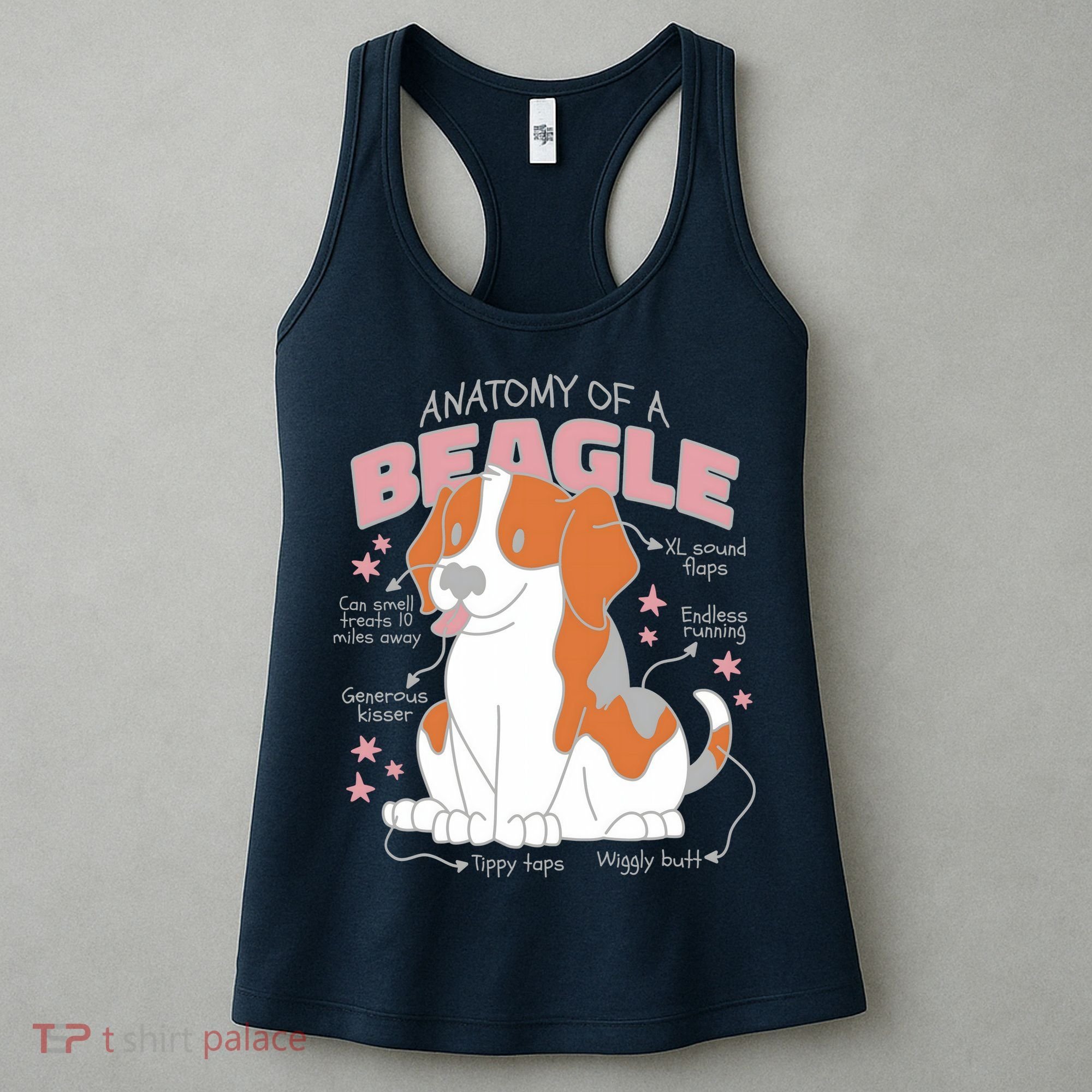 Beagle Anatomy Dog Women's Tank Top