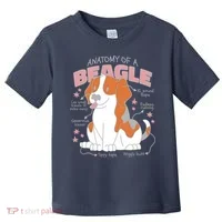 Beagle Anatomy Dog Toddler T-Shirt thumb 0