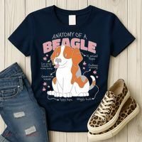 Beagle Anatomy Dog Women's T-Shirt thumb 3