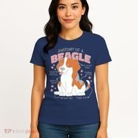 Beagle Anatomy Dog Women's T-Shirt thumb 4