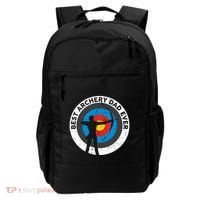 Best Archery Dad Ever Archer Dad Father's Day Archery Funny Gift Backpack thumb 0