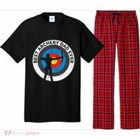 Best Archery Dad Ever Archer Dad Father's Day Archery Funny Gift Pajama Set thumb 0