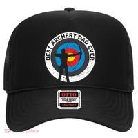 Best Archery Dad Ever Archer Dad Father's Day Archery Funny Gift Hat thumb 0