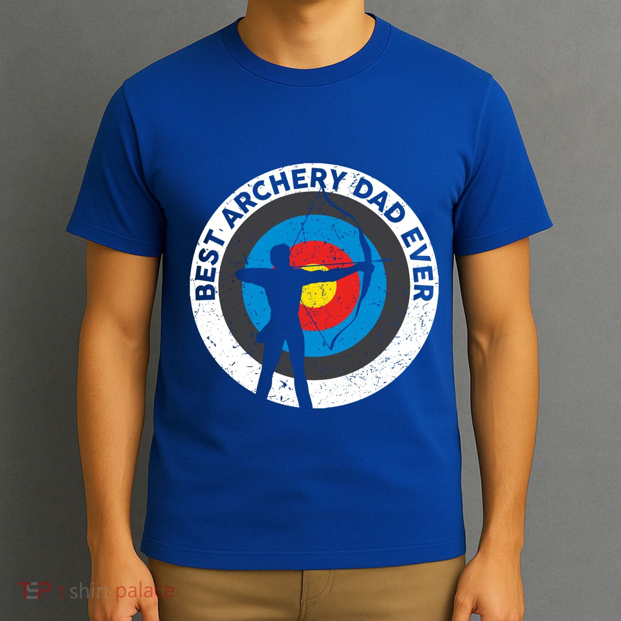 Best Archery Dad Ever Archer Dad Father's Day Archery Funny Gift T-Shirt