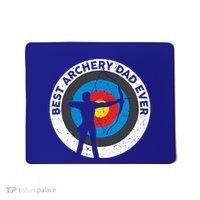 Best Archery Dad Ever Archer Dad Father's Day Archery Funny Gift Mousepad thumb 0