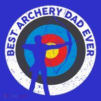 Best Archery Dad Ever Archer Dad Father's Day Archery Funny Gift Mousepad thumb 1