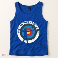 Best Archery Dad Ever Archer Dad Father's Day Archery Funny Gift Tank Top thumb 2