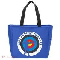 Best Archery Dad Ever Archer Dad Father's Day Archery Funny Gift Tote Bag thumb 0