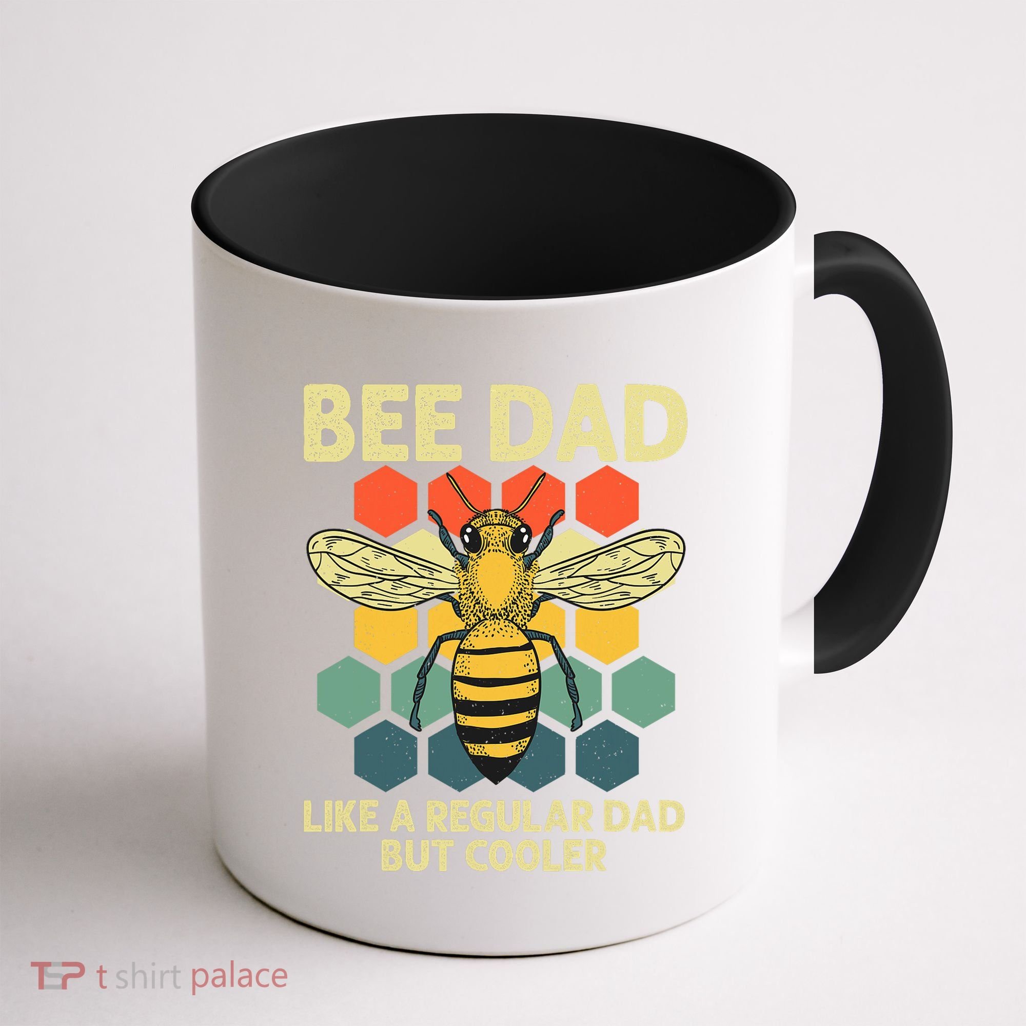 Bee Art Dad Honey Bee Keeper Bumblebee Beekeeper Coffee Mug