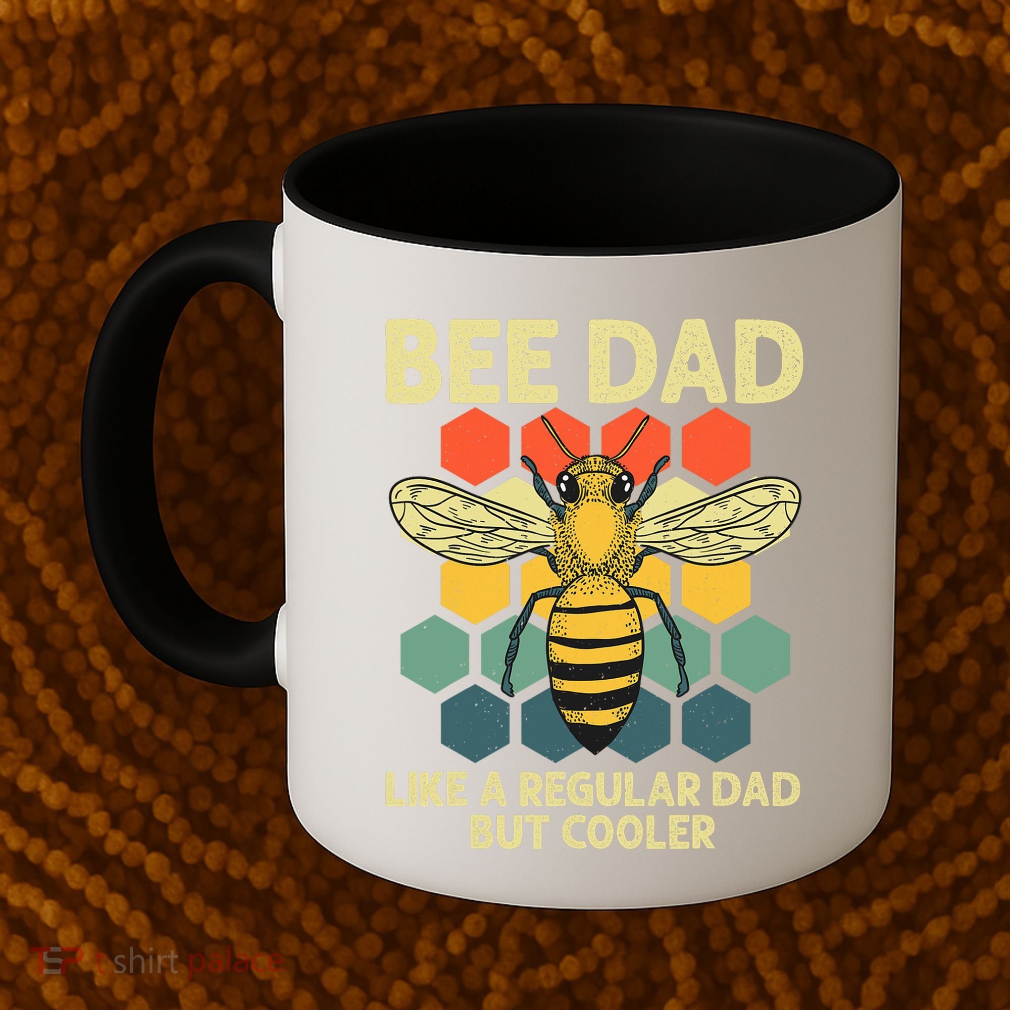 Bee Art Dad Honey Bee Keeper Bumblebee Beekeeper Coffee Mug