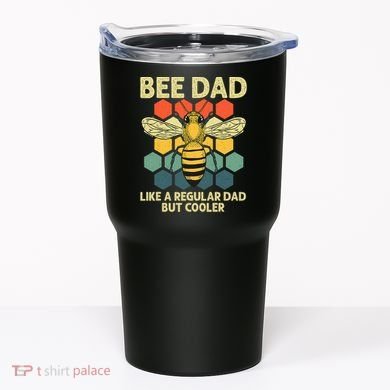 Bee Art Dad Honey Bee Keeper Bumblebee Beekeeper Tumbler