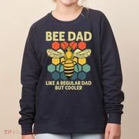 Bee Art Dad Honey Bee Keeper Bumblebee Beekeeper Women's Sweatshirt thumb 0