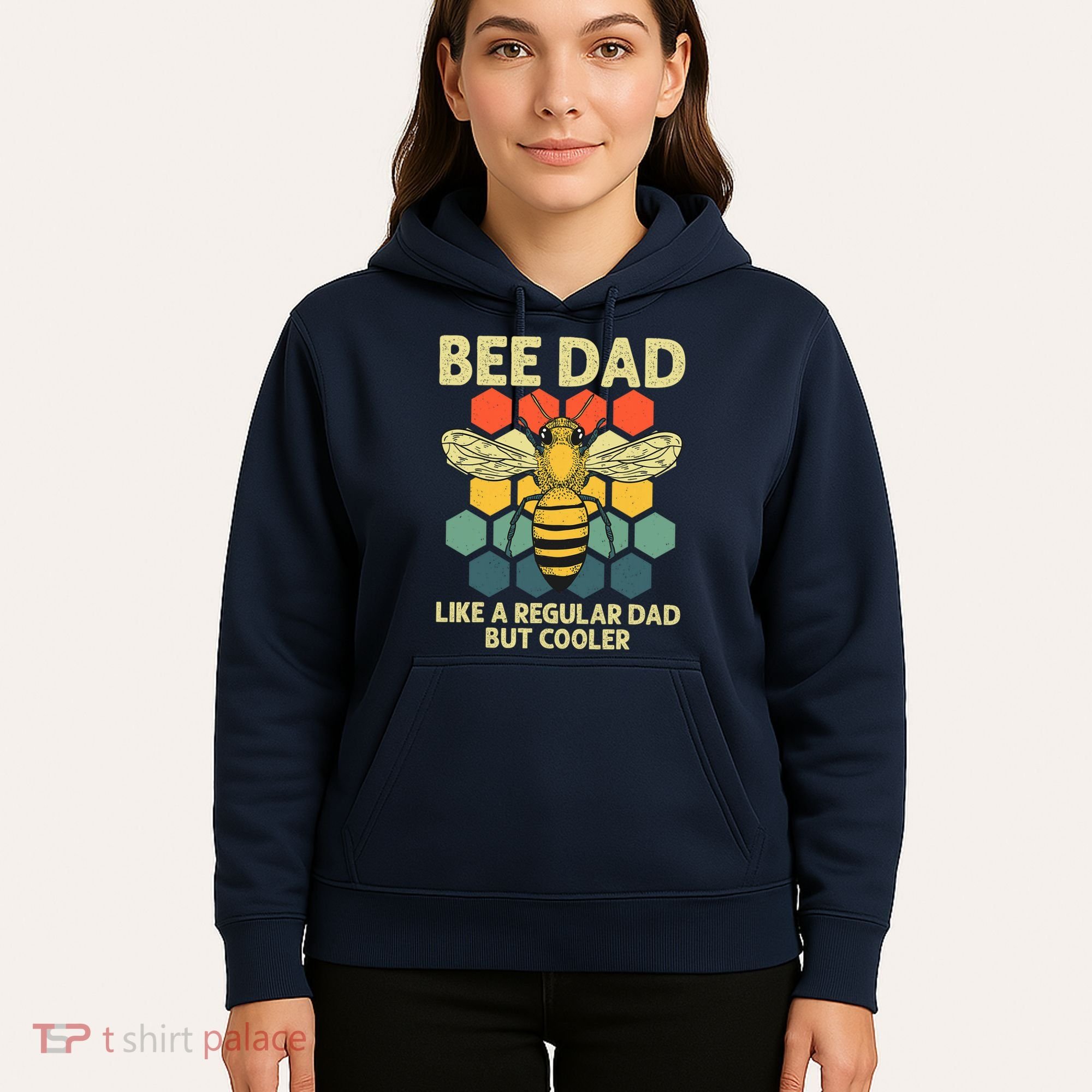 Bee Art Dad Honey Bee Keeper Bumblebee Beekeeper Hoodie