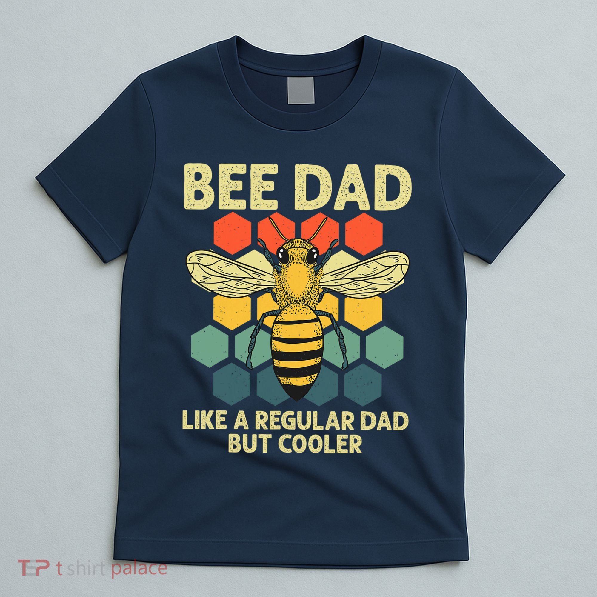 Bee Art Dad Honey Bee Keeper Bumblebee Beekeeper T-Shirt