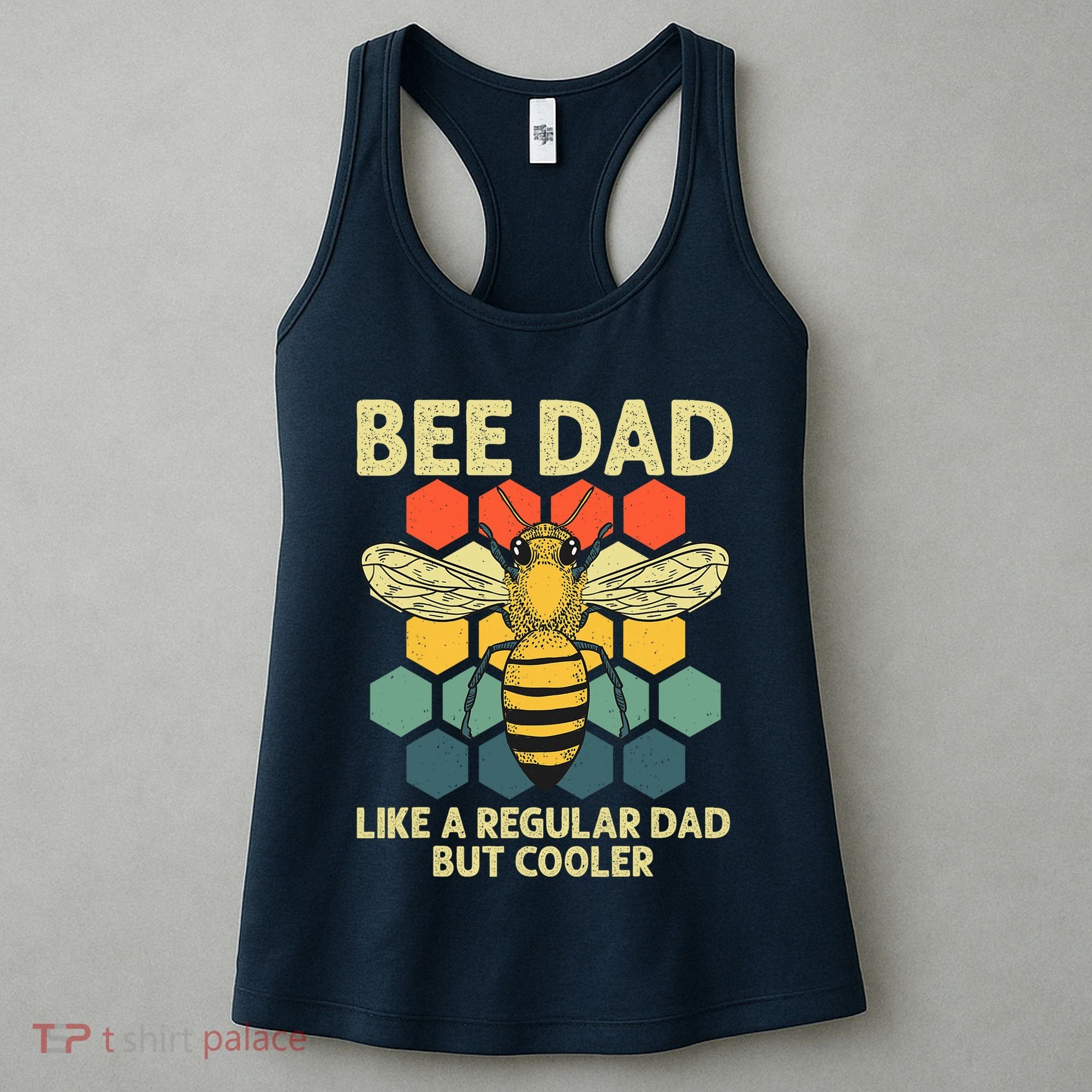Bee Art Dad Honey Bee Keeper Bumblebee Beekeeper Women's Tank Top