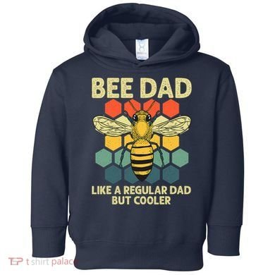 Bee Art Dad Honey Bee Keeper Bumblebee Beekeeper Toddler Hoodie