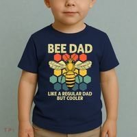 Bee Art Dad Honey Bee Keeper Bumblebee Beekeeper Toddler T-Shirt thumb 2