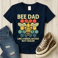 Bee Art Dad Honey Bee Keeper Bumblebee Beekeeper Women's T-Shirt thumb 3