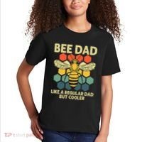 Bee Art Dad Honey Bee Keeper Bumblebee Beekeeper Kids T-Shirt thumb 2