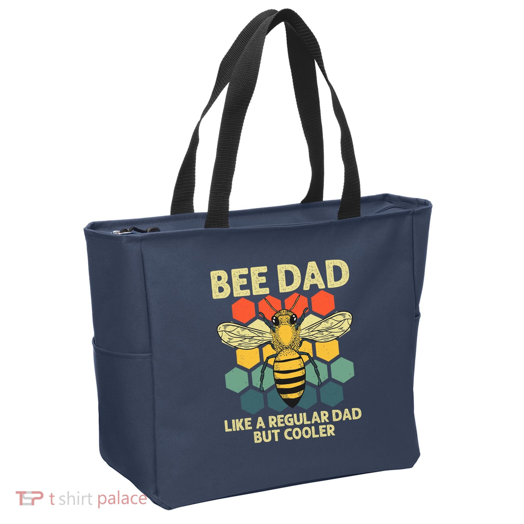 Bee Art Dad Honey Bee Keeper Bumblebee Beekeeper Tote Bag