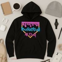 Baseball All Day Drip Home Plate Ice Cream Hoodie thumb 3