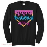 Baseball All Day Drip Home Plate Ice Cream Sweatshirt thumb 0