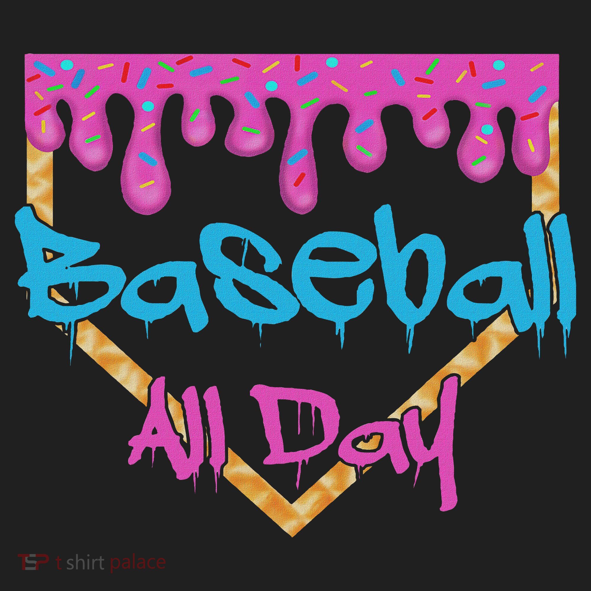 Baseball All Day Drip Home Plate Ice Cream Tumbler