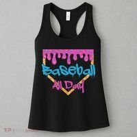 Baseball All Day Drip Home Plate Ice Cream Women's Tank Top thumb 3