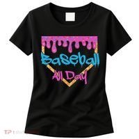 Baseball All Day Drip Home Plate Ice Cream Women's T-Shirt thumb 0