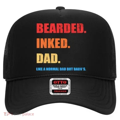 Bada*s Dad Inked Bearded Like A Normal Dad Hat