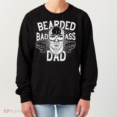 Badass Bearded Dad Women's Sweatshirt