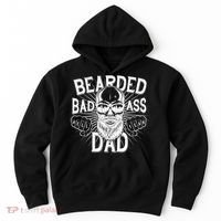 Badass Bearded Dad Hoodie thumb 0