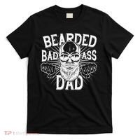 Badass Bearded Dad T-Shirt thumb 0