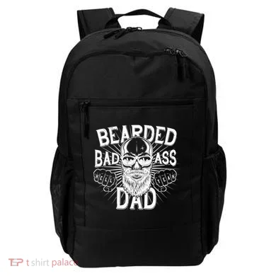 Badass Bearded Dad Backpack