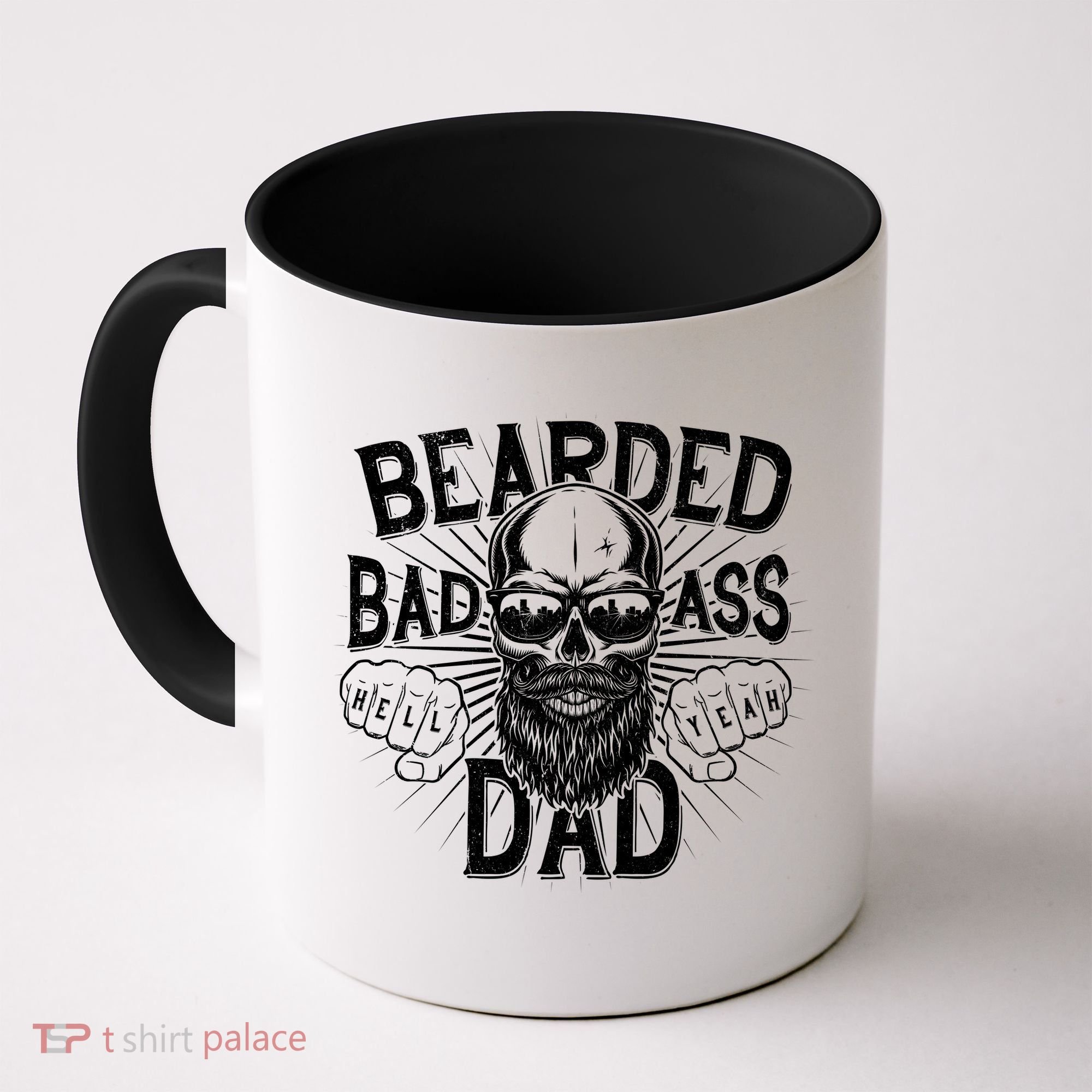 Badass Bearded Dad Coffee Mug