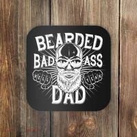 Badass Bearded Dad Coaster thumb 0