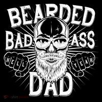Badass Bearded Dad Mousepad thumb 1