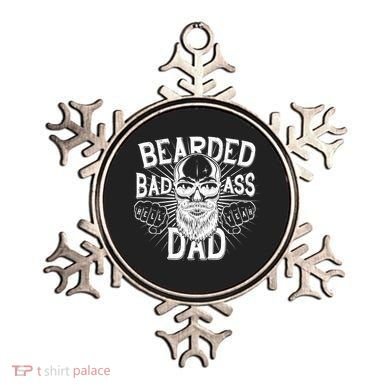 Badass Bearded Dad Ornament