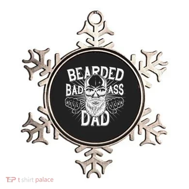 Badass Bearded Dad Ornament