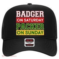 Badger On Saturday Packer On Sunday Hat thumb 0