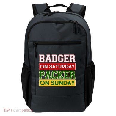 Badger On Saturday Packer On Sunday Backpack