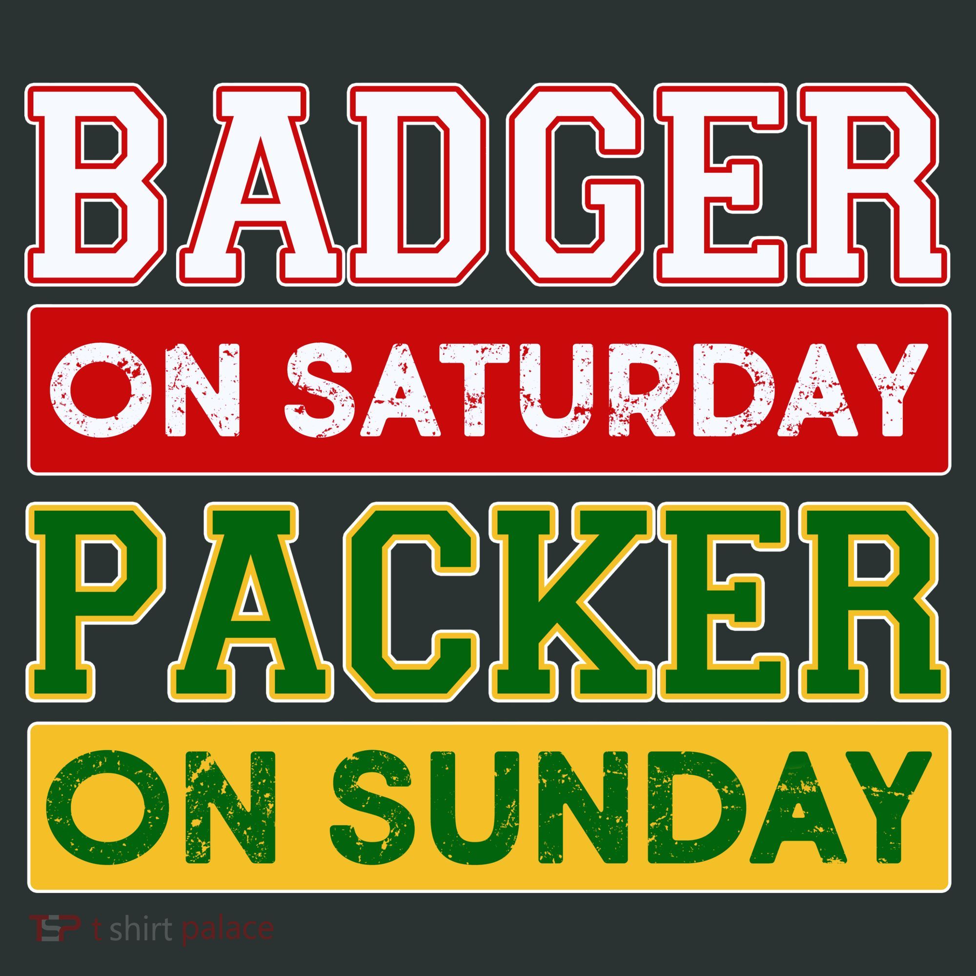 Badger On Saturday Packer On Sunday Backpack