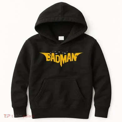 Badman Super Hero Kids Hoodie