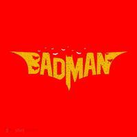 Badman Super Hero Santa Hat thumb 1