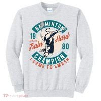 Badminton Champion Train Hard Sweatshirt thumb 0