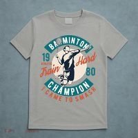 Badminton Champion Train Hard T-Shirt thumb 5