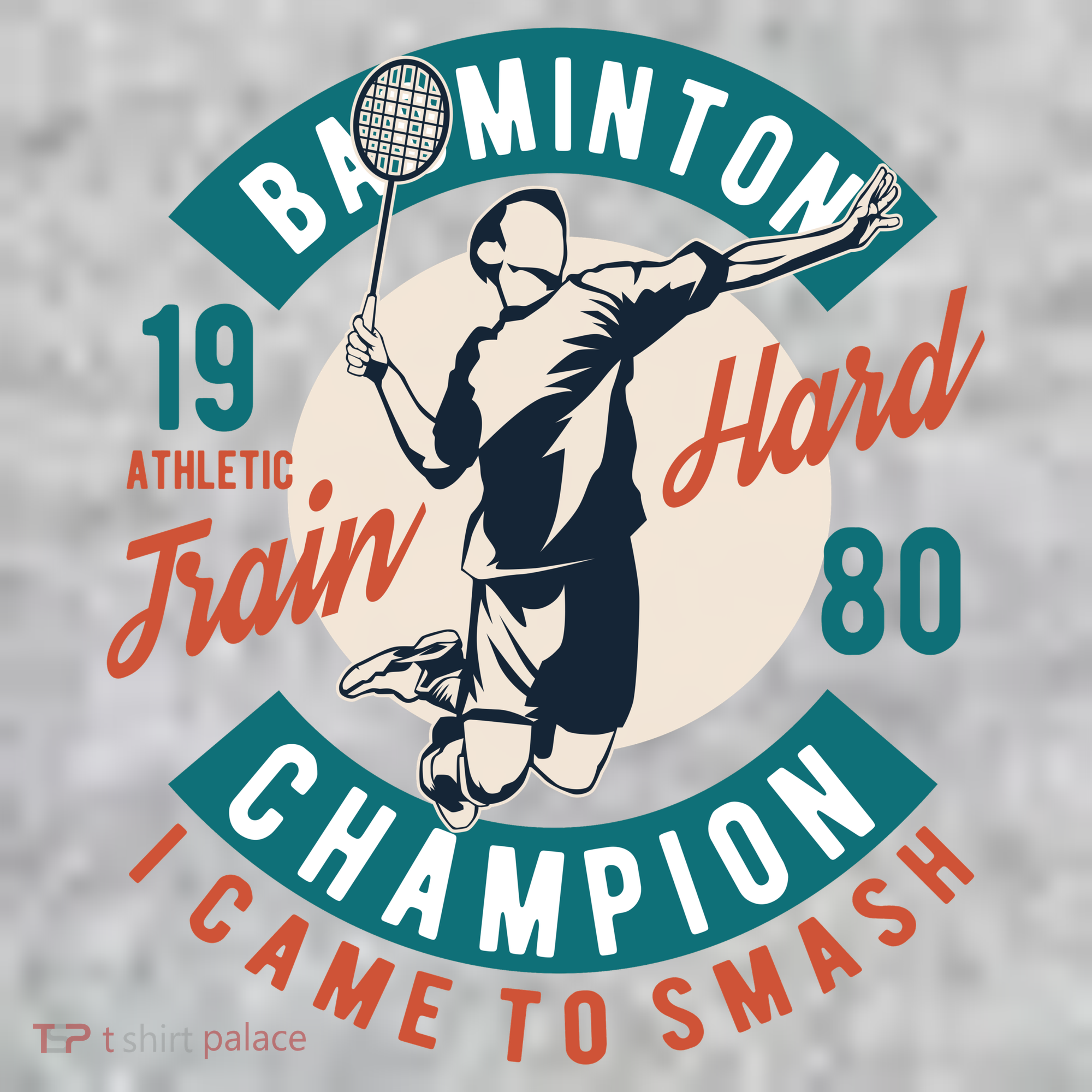 Badminton Champion Train Hard Pajama Set