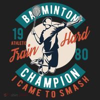 Badminton Champion Train Hard Women's Sweatshirt thumb 2